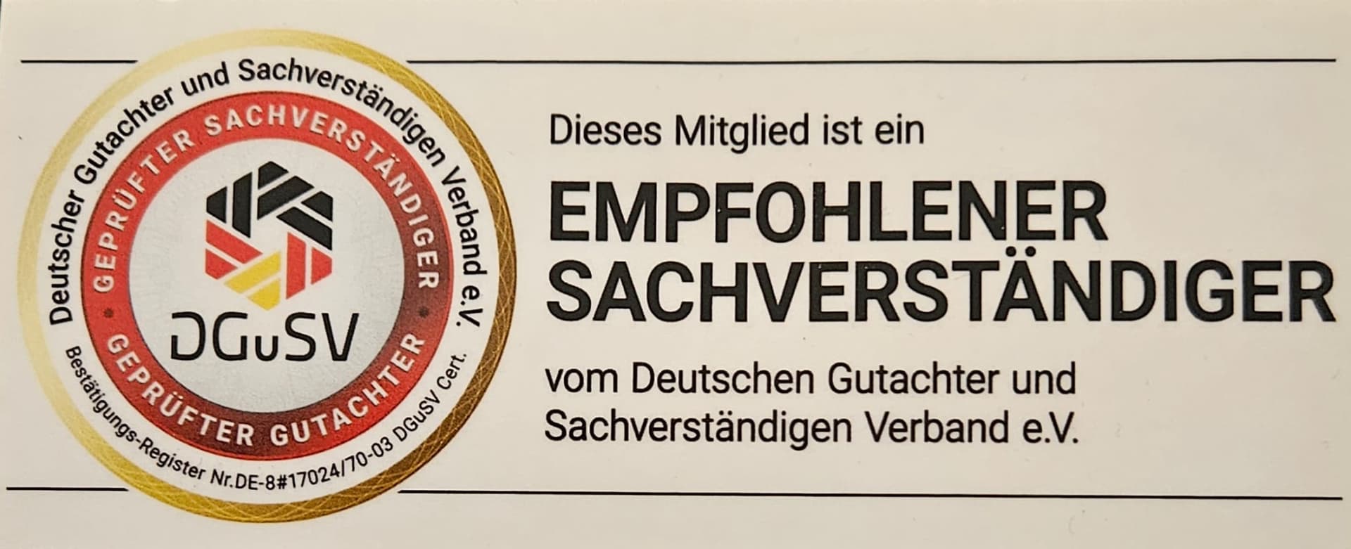 DGuSV — Deutsche Gutachter- und Sachverständigen-Vereinigung
